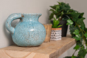 HIER Achterhoek wanddecoratie vaas met planten